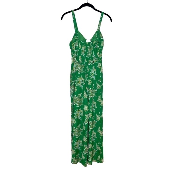 J.O.A. Green Floral Jumpsuit - Picture 3 of 6